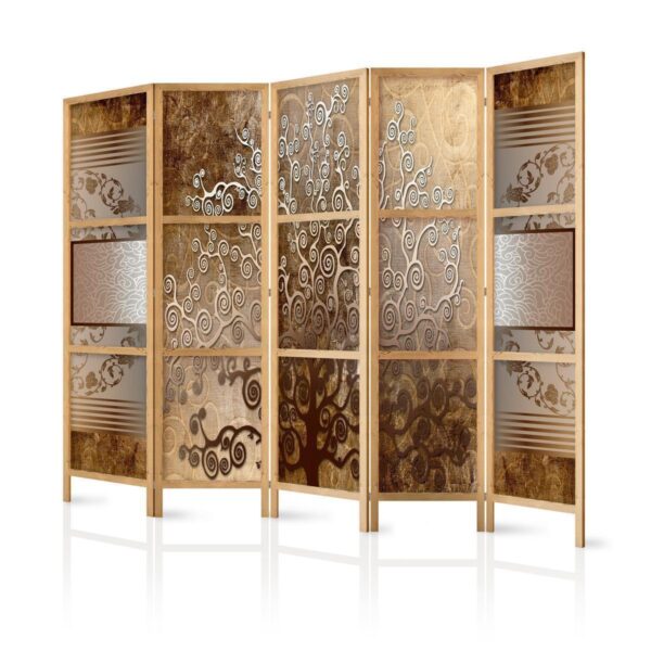 Paravent japonais - Golden Flourishes II Paravent japonais - Golden Flourishes II