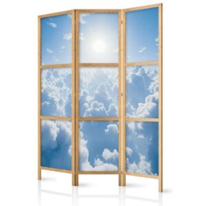 Paravent japonais - Heavenly Calm: Warm Rays of the Sun