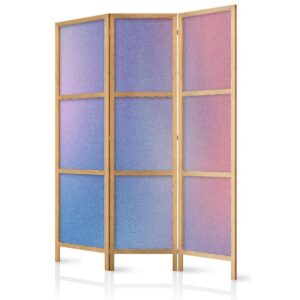 Paravent japonais - Rainbow Gradient - Delicate Multicolored Gradient Resembling Mist