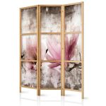 Paravent japonais - Retro Magnolias I