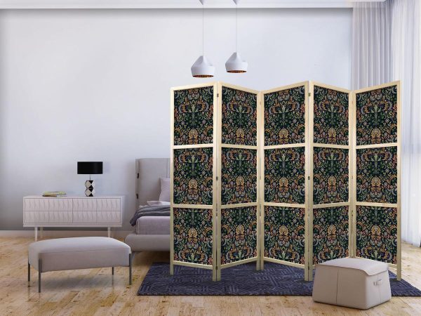Paravent japonais - Retro Vintage Intricate and Rich Pattern in Victorian Style