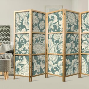 Paravent japonais - Sage Green Flourishes
