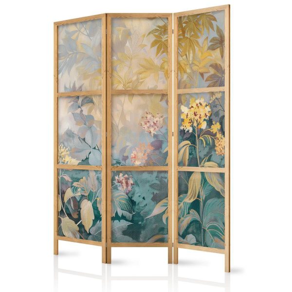 Paravent japonais - Tapestry Pattern with Meadow and Flowers - Kilim with a Spring Motif Paravent japonais - Tapestry Pattern with Meadow and Flowers - Kilim with a Spring Motif