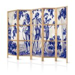 Paravent japonais - The Three Graces - Women Among Vineyards Inspired by Ancient Painting