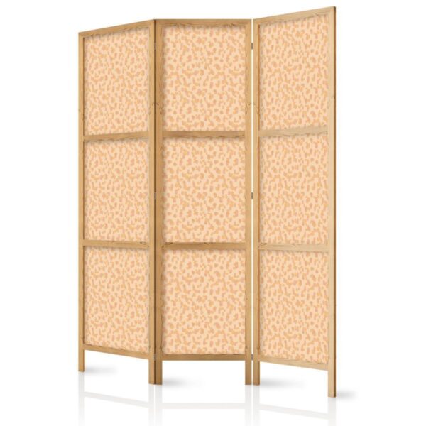 Paravent japonais - Tiny Dots - Optimistic Pattern in Peach Colors Paravent japonais - Tiny Dots - Optimistic Pattern in Peach Colors