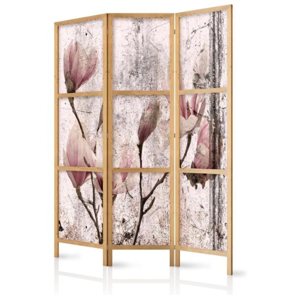 Paravent japonais - Vintage Magnolias I Paravent japonais - Vintage Magnolias I