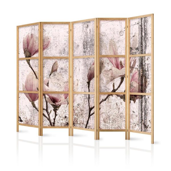 Paravent japonais - Vintage Magnolias II Paravent japonais - Vintage Magnolias II
