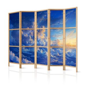 Paravent japonais - When the Sky Becomes a Canvas: Artistic Creation of Nature in the Clouds