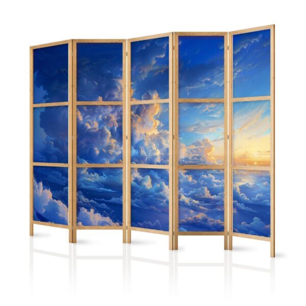 Paravent japonais - When the Sky Becomes a Canvas: Artistic Creation of Nature in the Clouds Paravent japonais - When the Sky Becomes a Canvas: Artistic Creation of Nature in the Clouds