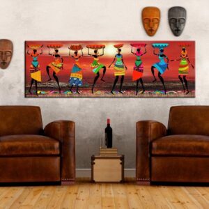 Tableau - African Women Dancing