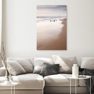 Tableau - Autumn Beach (1 Part) Vertical