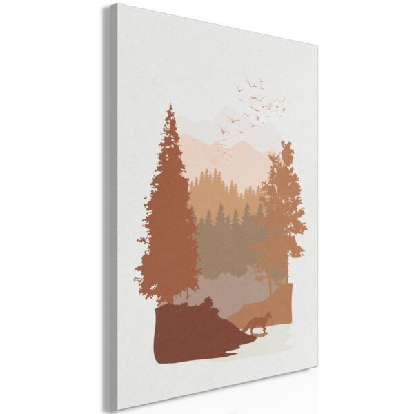 Tableau - Autumn in the Mountains (1 Part) Vertical Tableau - Autumn in the Mountains (1 Part) Vertical