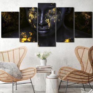 Tableau - Bathed in Gold (5 Parts) Wide
