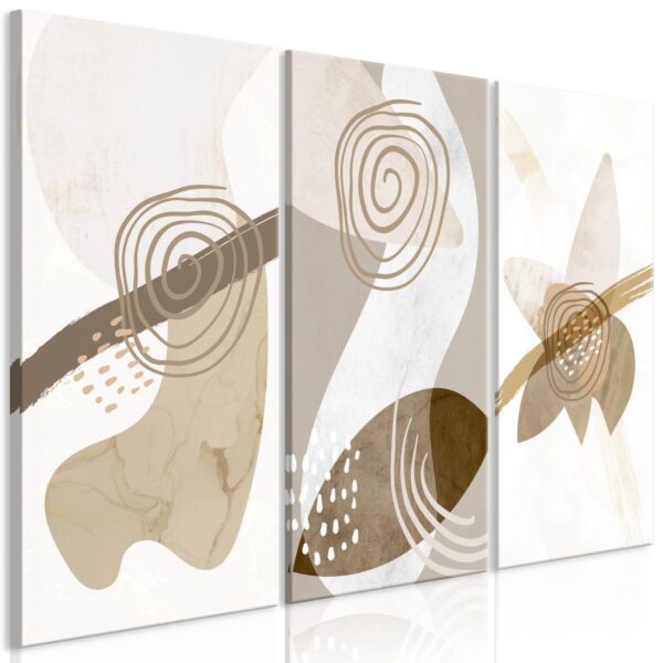 Tableau - Beige Trio (3 Parts) Tableau - Beige Trio (3 Parts)