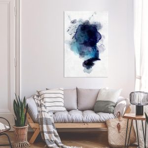 Tableau - Blue Memory (1 Part) Vertical