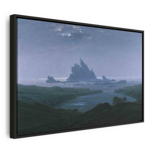 Tableau - Cliff reef on the beach (Caspar David Friedrich) Tableau - Cliff reef on the beach (Caspar David Friedrich)