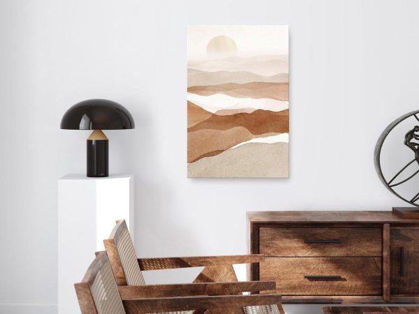 Tableau - Desert Lightness (1 Part) Vertical