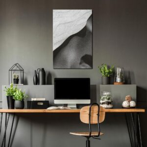 Tableau - Desert Shadow (1-part) - Black and White Landscape of Endless Sand
