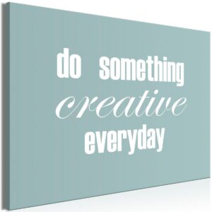 Tableau - Do Something Creative Everyday (1 Part) Wide