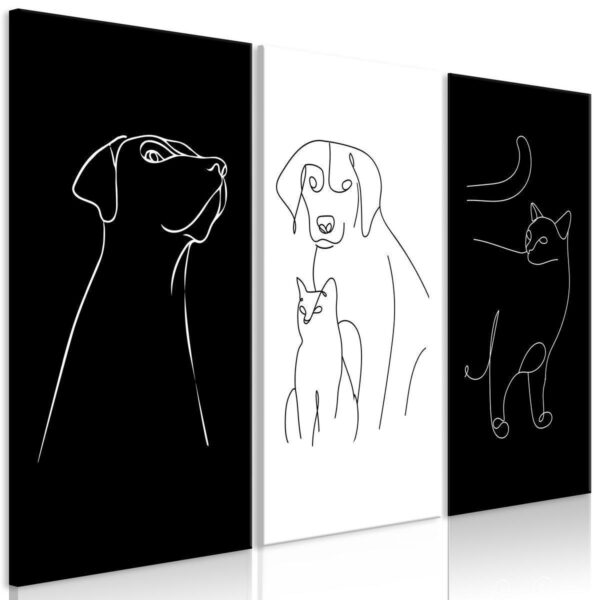 Tableau - Domestic Animals (3 Parts) Tableau - Domestic Animals (3 Parts)