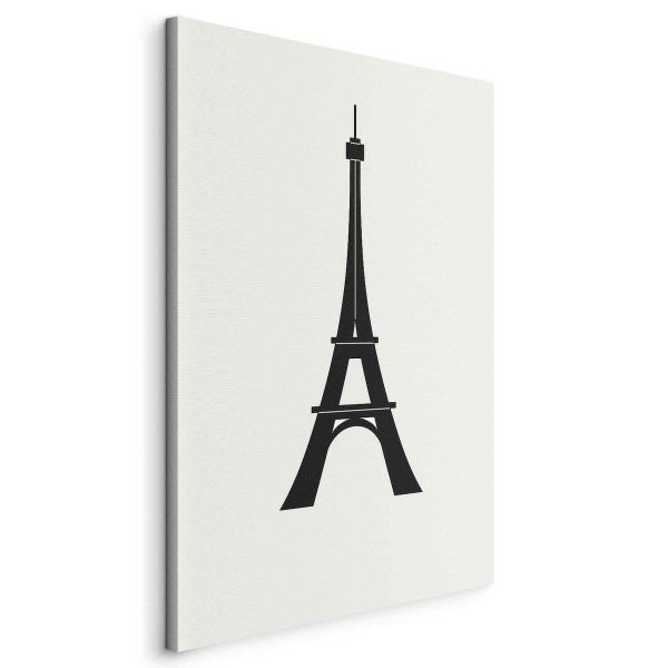 Tableau - Eiffel Tower Simple Graphics in Black and White Tableau - Eiffel Tower Simple Graphics in Black and White