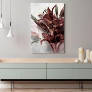Tableau - Floral Form (1 Part) Vertical
