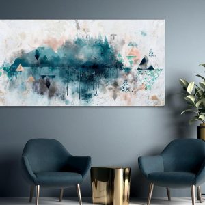 Tableau - Geometric Landscape (1 Part)