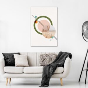 Tableau - Geometric Landscape (1 Part) Vertical