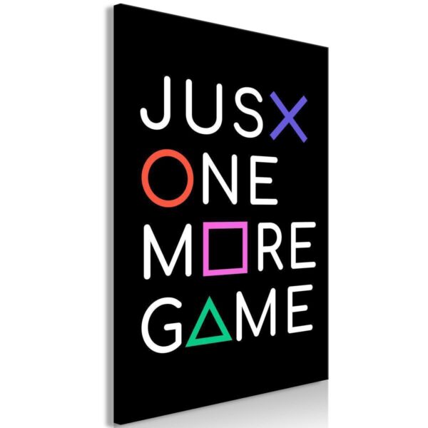 Tableau - Just One More Game (1 Part) Vertical Tableau - Just One More Game (1 Part) Vertical
