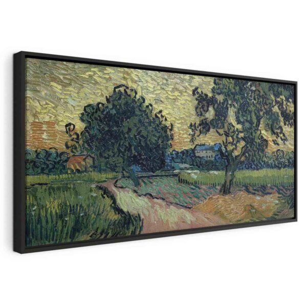 Tableau - Landscape with the Chateau of Auvers at Sunset (Vincent Van Gogh) Tableau - Landscape with the Chateau of Auvers at Sunset (Vincent Van Gogh)