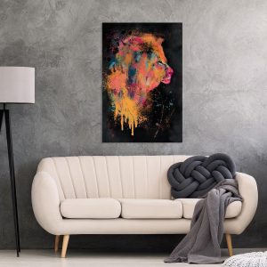 Tableau - Lion Humors (1 Part) Vertical