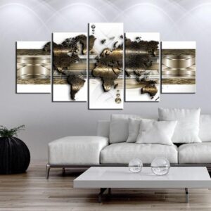 Tableau - Metalic World