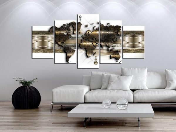 Tableau - Metalic World