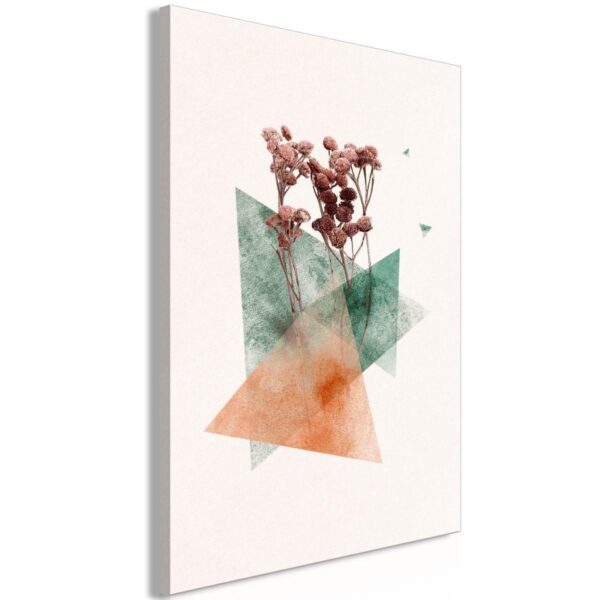 Tableau - Modernist Flower (1 Part) Vertical Tableau - Modernist Flower (1 Part) Vertical