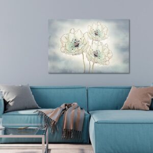 Tableau - Ocean Flowers (1 Part) Wide