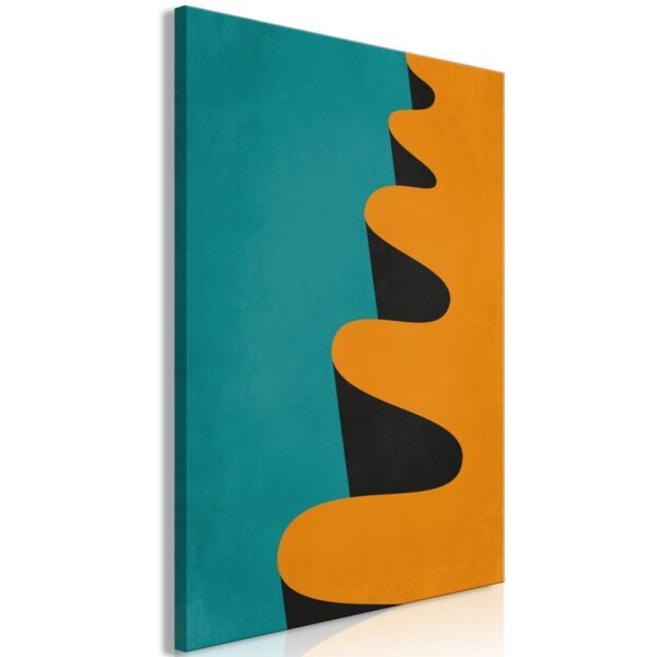 Tableau - Orange Wave (1 Part) Vertical Tableau - Orange Wave (1 Part) Vertical