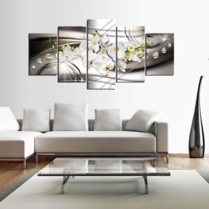Tableau - Orchid with Diamonds