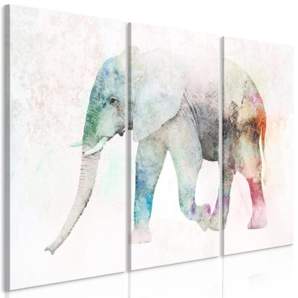 Tableau - Painted Elephant (3 Parts) Tableau - Painted Elephant (3 Parts)