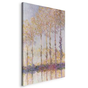 Tableau - Poplars on the Bank of the River Epte