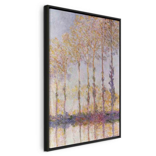 Tableau - Poplars on the Bank of the River Epte Tableau - Poplars on the Bank of the River Epte