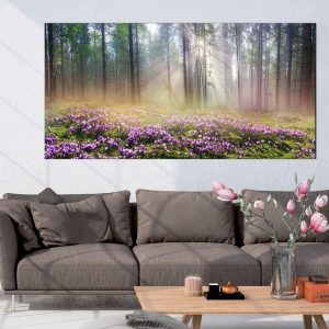 Tableau - Purple Meadow (1 Part) Wide