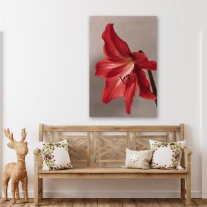 Tableau - Red Flower (1 Part) Vertical