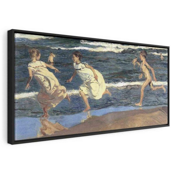 Tableau - Running along the Beach (Joaquín Sorolla y Bastida) Tableau - Running along the Beach (Joaquín Sorolla y Bastida)