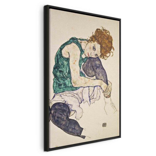 Tableau - Seated Woman with Legs Drawn Up Tableau - Seated Woman with Legs Drawn Up