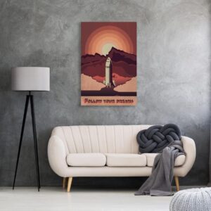 Tableau - Space Flight (1 Part) Vertical