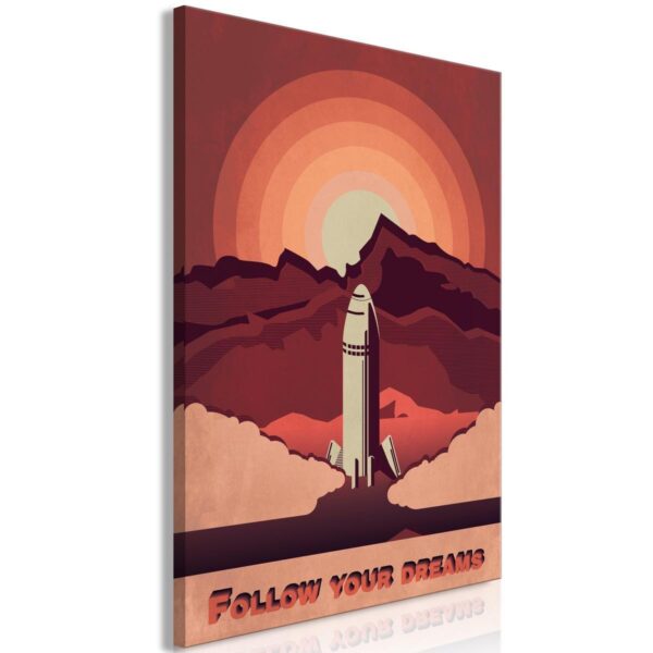 Tableau - Space Flight (1 Part) Vertical Tableau - Space Flight (1 Part) Vertical