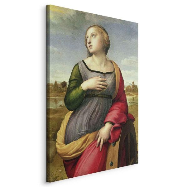 Tableau - St Catherine of Alexandria (Rafael Santi)