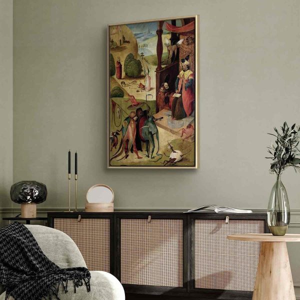 Tableau - StJames and the Magician (Hieronim Bosch)