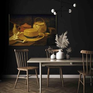 Tableau - Still life with yellow straw hat (Vincent Van Gogh)