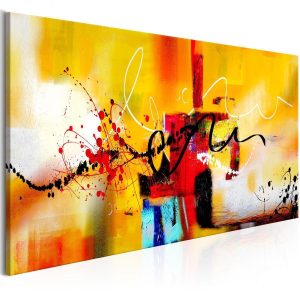 Tableau - Street Melodies (1 Part) Orange Wide